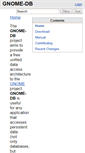Mobile Screenshot of gnome-db.org